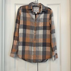 Joe's Jeans The Shirt Plaid Button Down